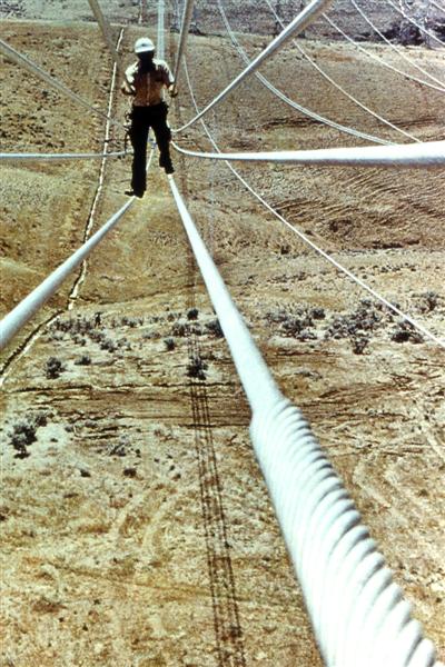 Instalación de cables de alta tensión
