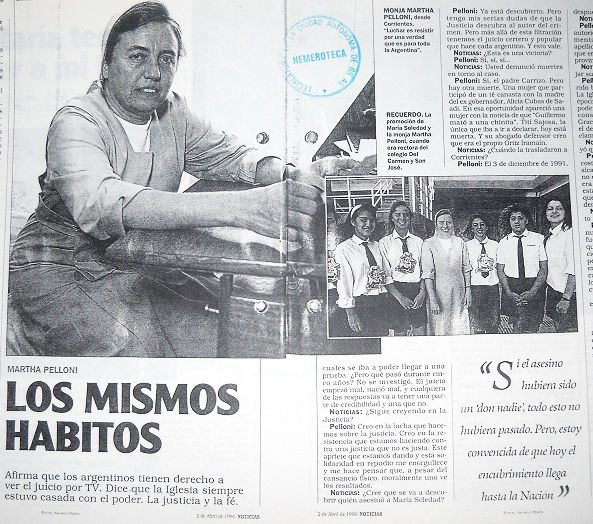 «Los mismos hábitos»
