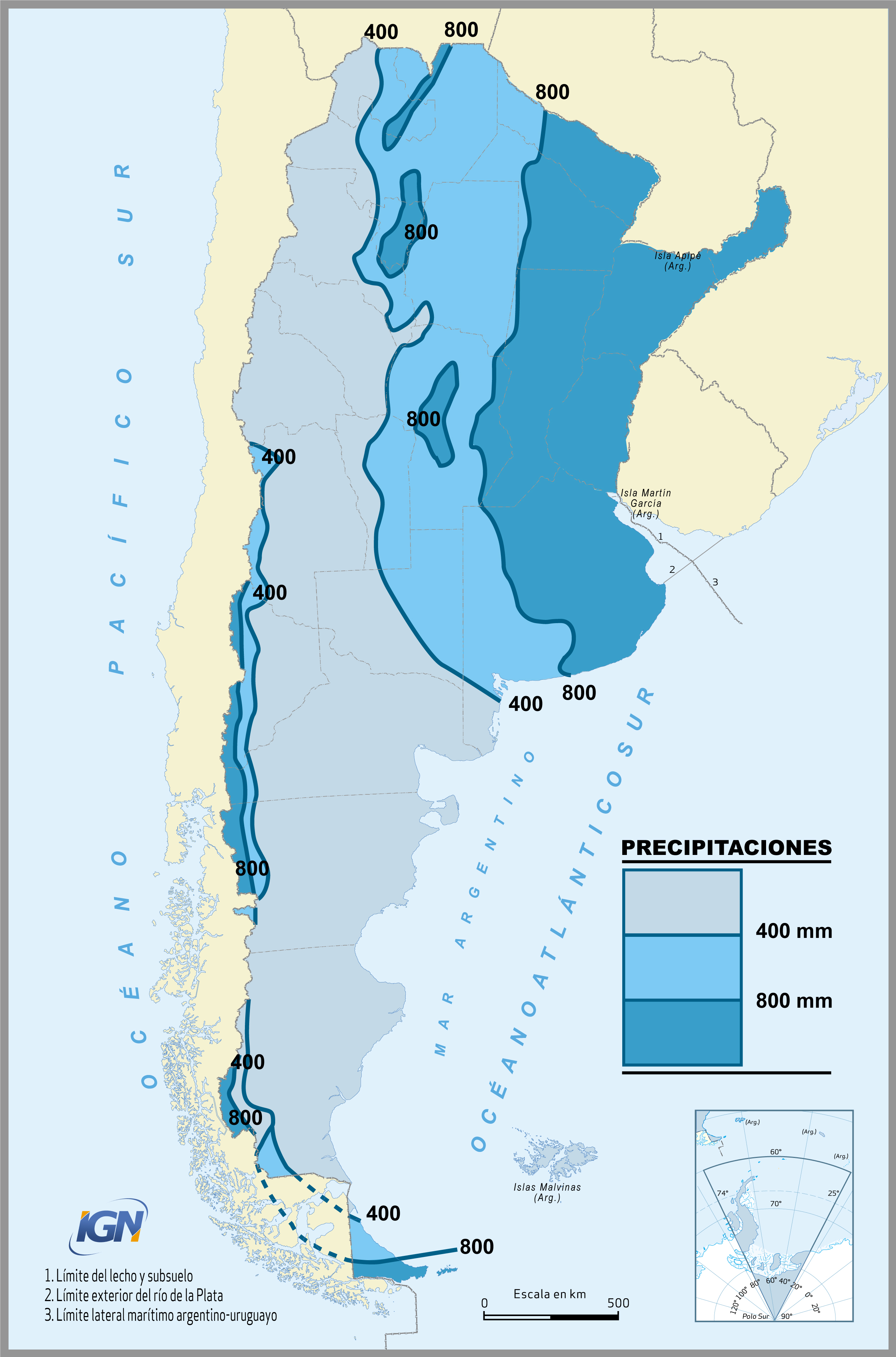 Argentina Isohietas