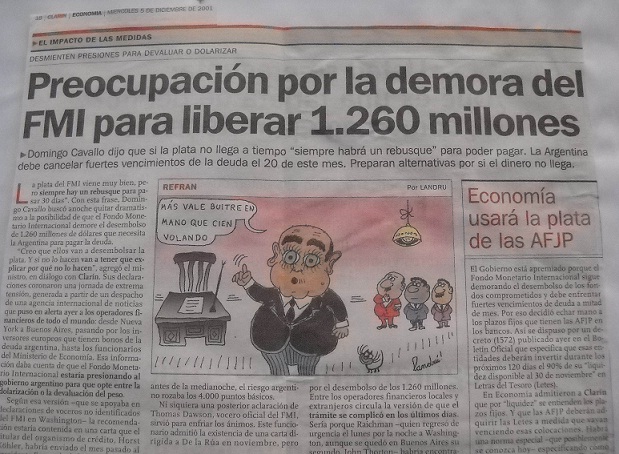 «Preocupación por la demora del FMI para liberar 1.260 millones»