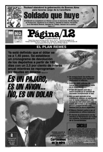 «Es un pájaro, es un avión… No, es un dólar»