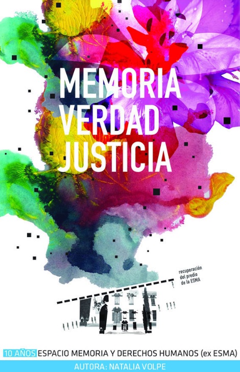 Afiche de Natalia Volpe, ganador del concurso del Espacio Memoria