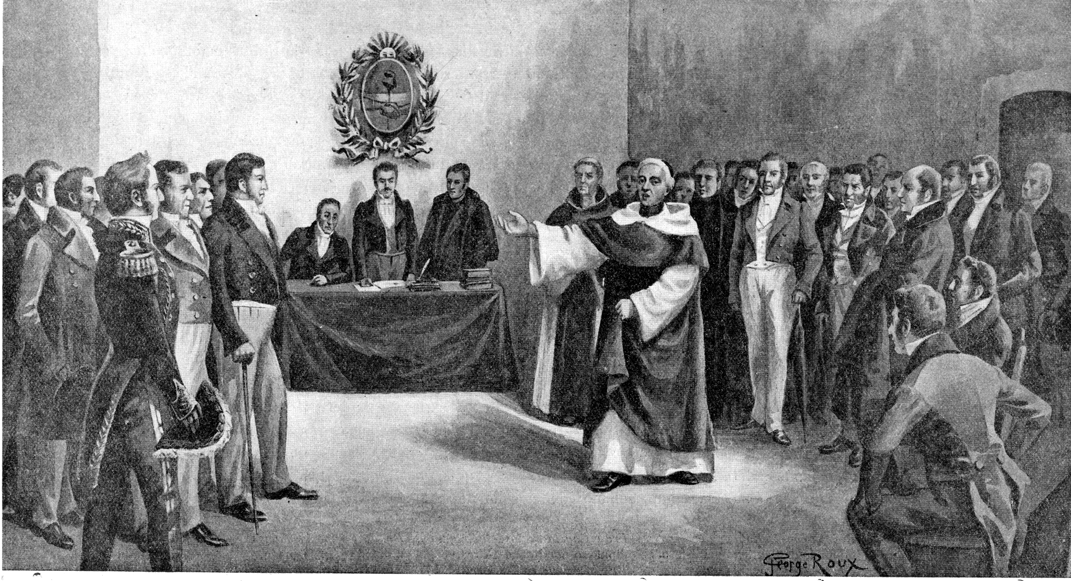 San Martín ante el Congreso de Tucumán