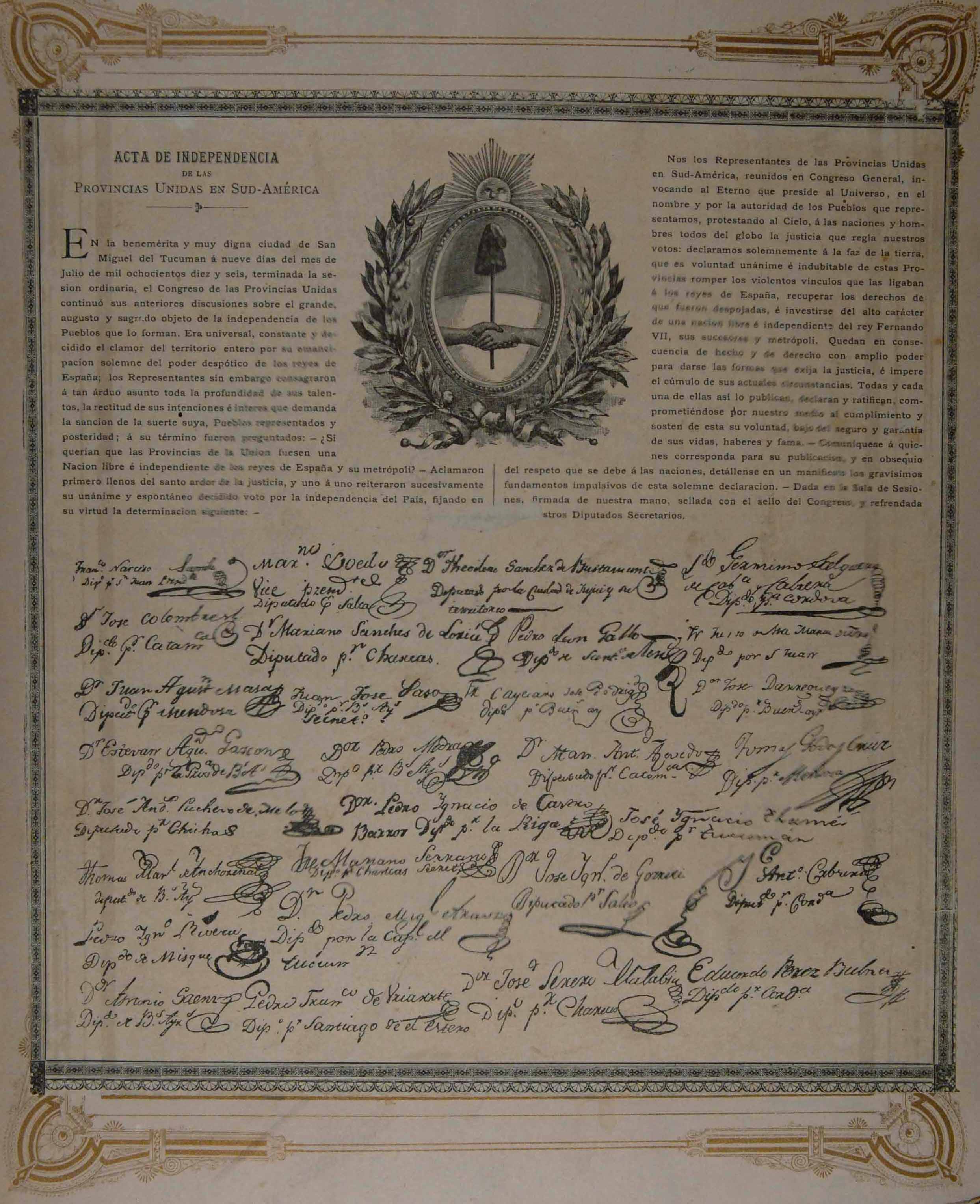 Acta de la Independencia