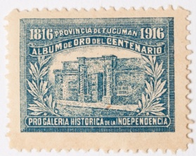 Estampilla por el centenario de la Independencia