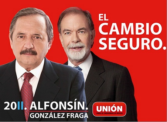 Afiche de Ricardo Alfonsín 2011