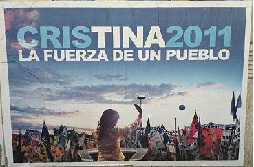 Afiche de Cristina Fernández de Kirchner 2011