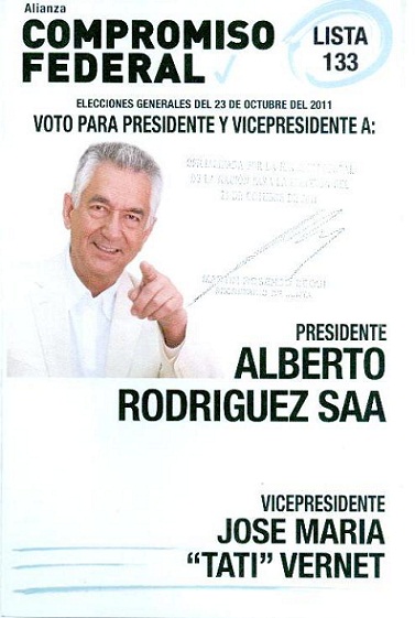 Boleta electoral de Rodríguez Saá-Vernet