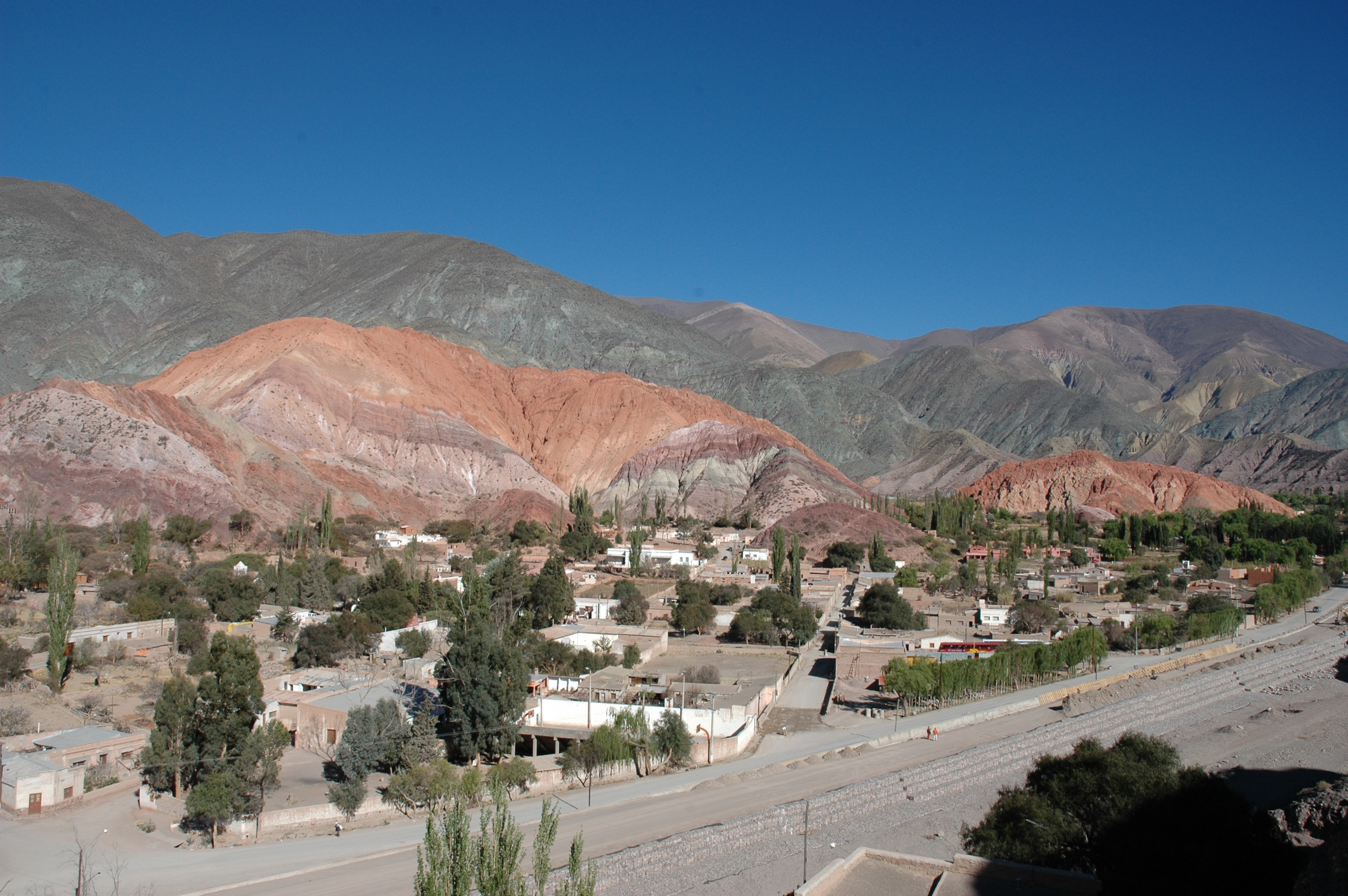 Cerro de los Ciete  Colores, Purmamarca