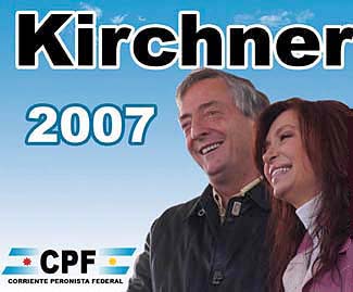 Afiche en apoyo a la postulación de Cristina Fernández de Kirchner 