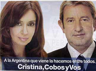 Afiche de campaña del Frente para la Victoria
