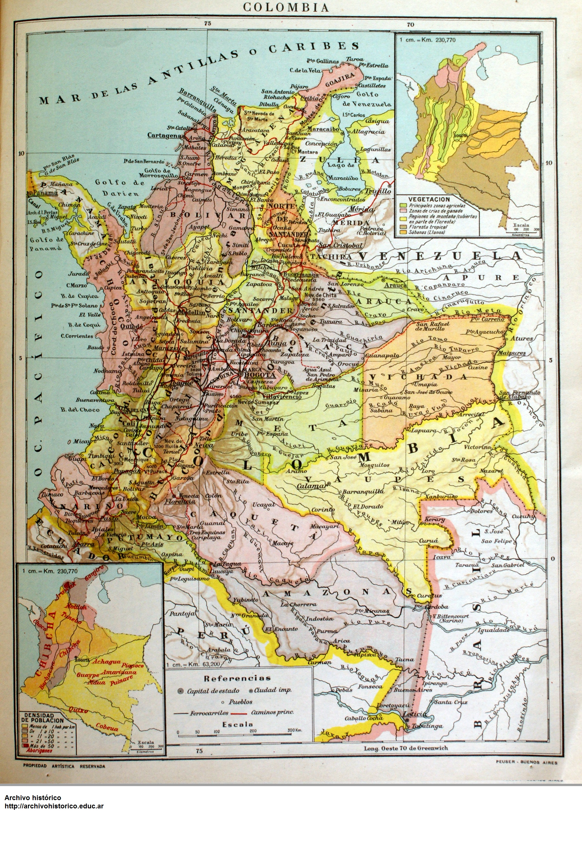 Colombia en 1947