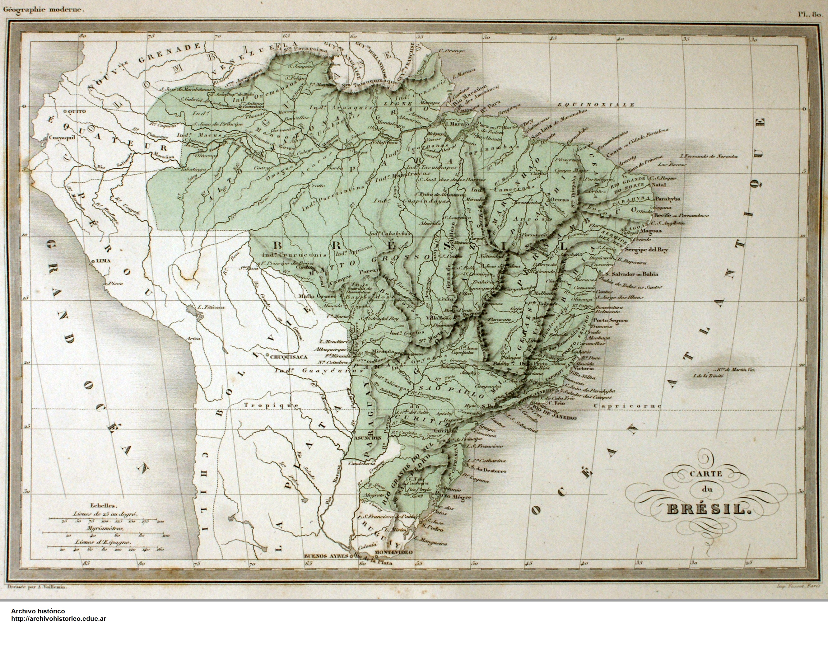 Brasil en 1853