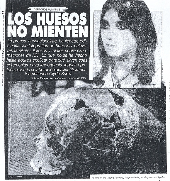 El Periodista, 5/07/1985.