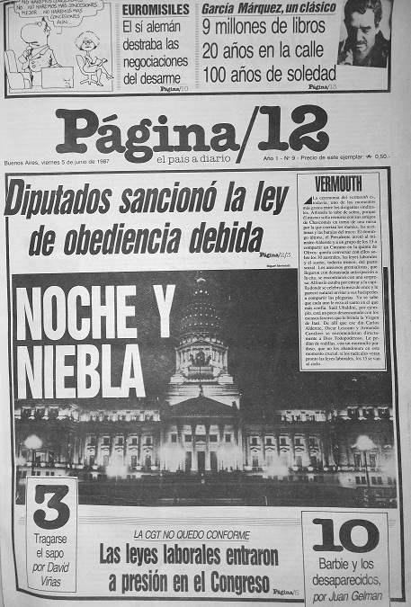 Ley de Obediencia Debida