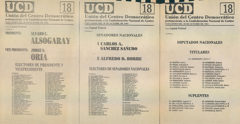 Boleta UCD 1983