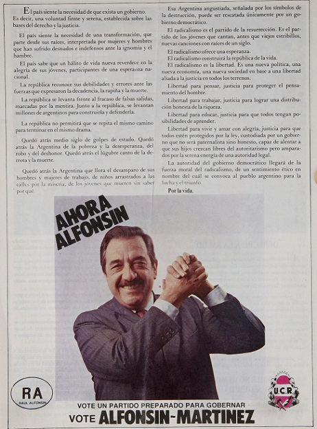 Ahora Alfonsín