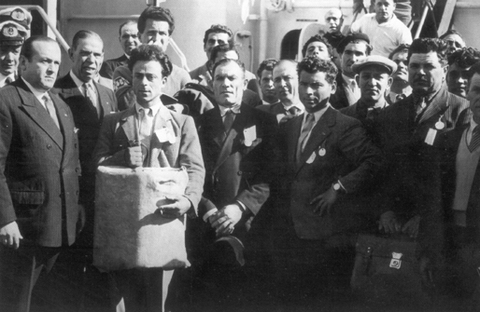 Inmigrantes italianos y hungaros