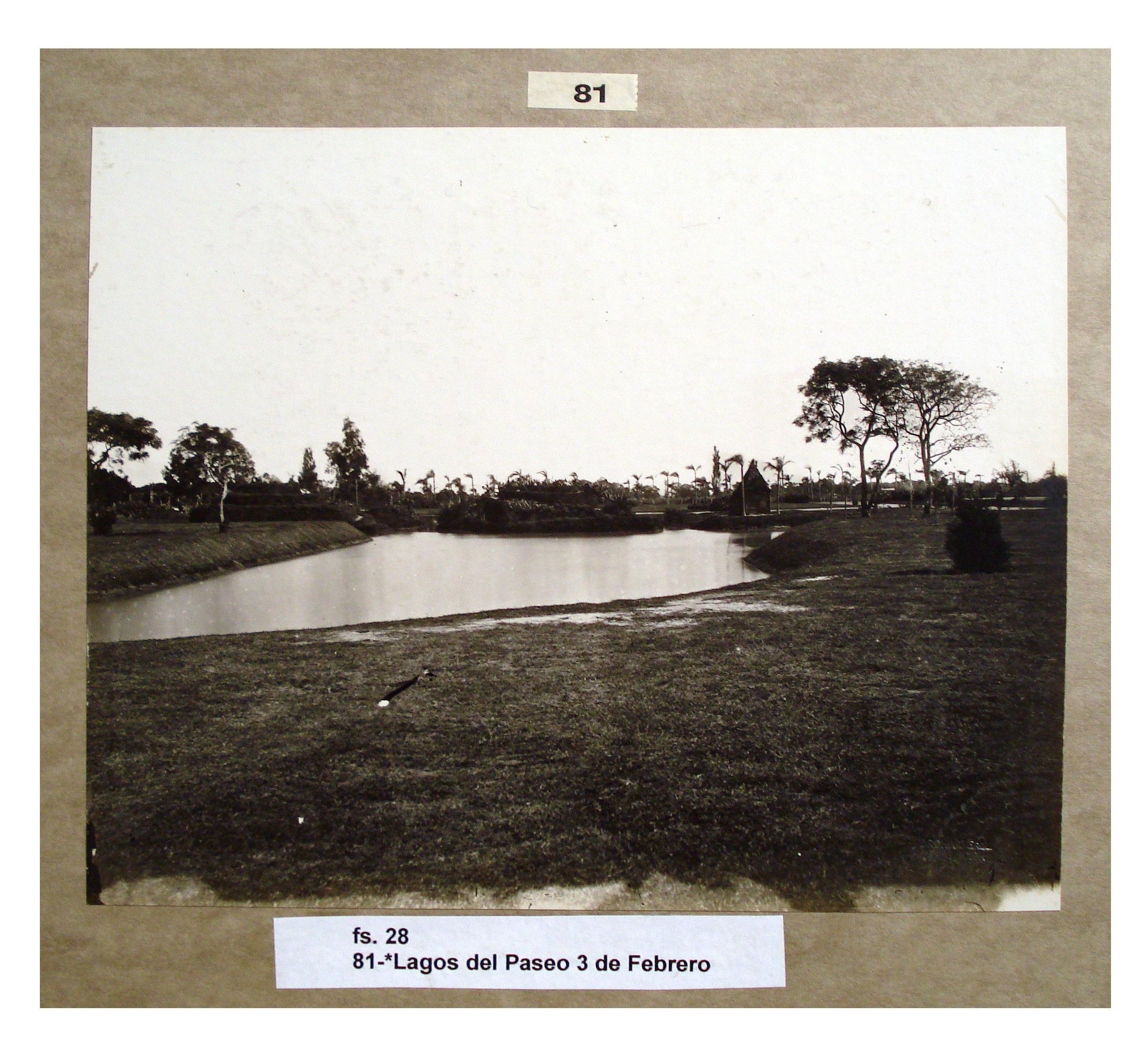 Lagos del Paseo Tres de Febrero