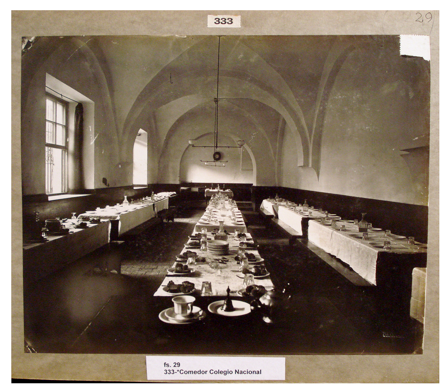 Comedor del Colegio Nacional