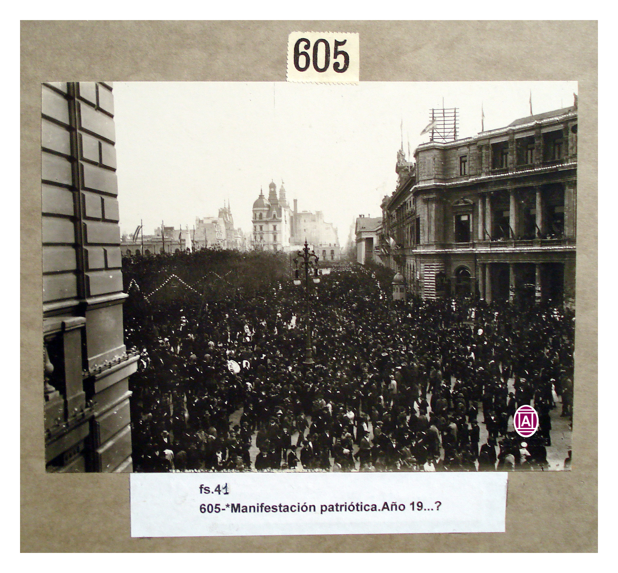 Manifestación Patriótica