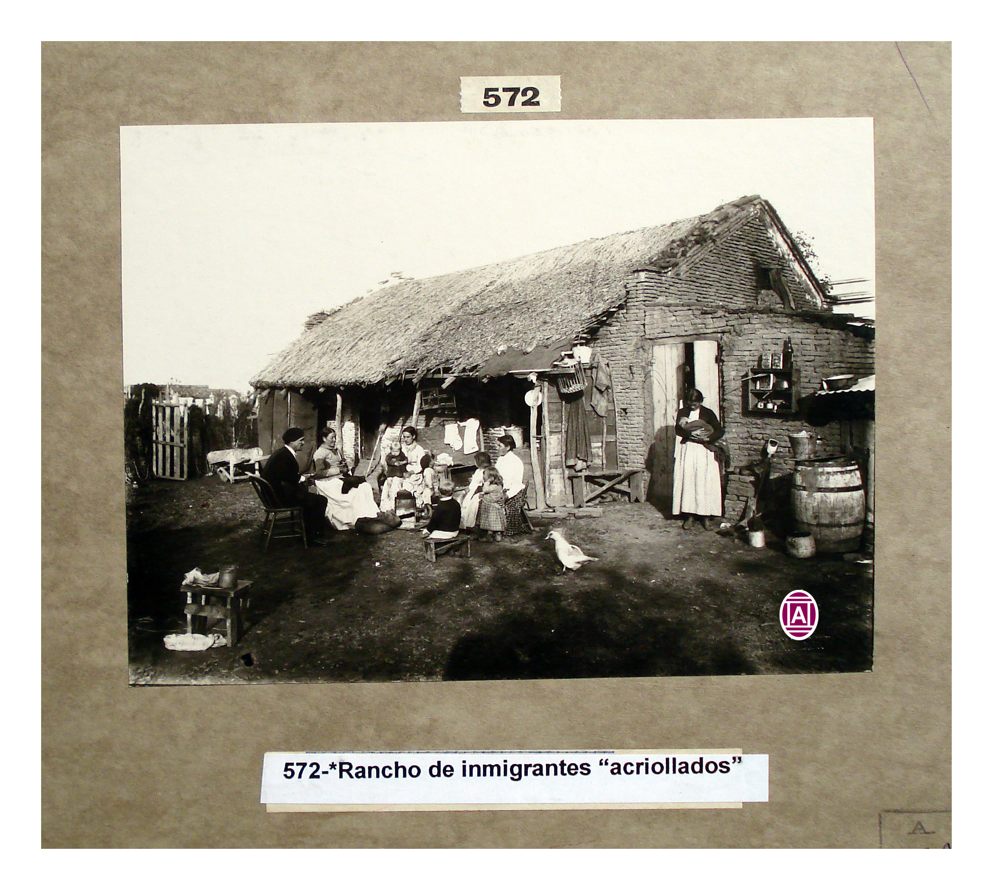 Rancho de inmigrantes