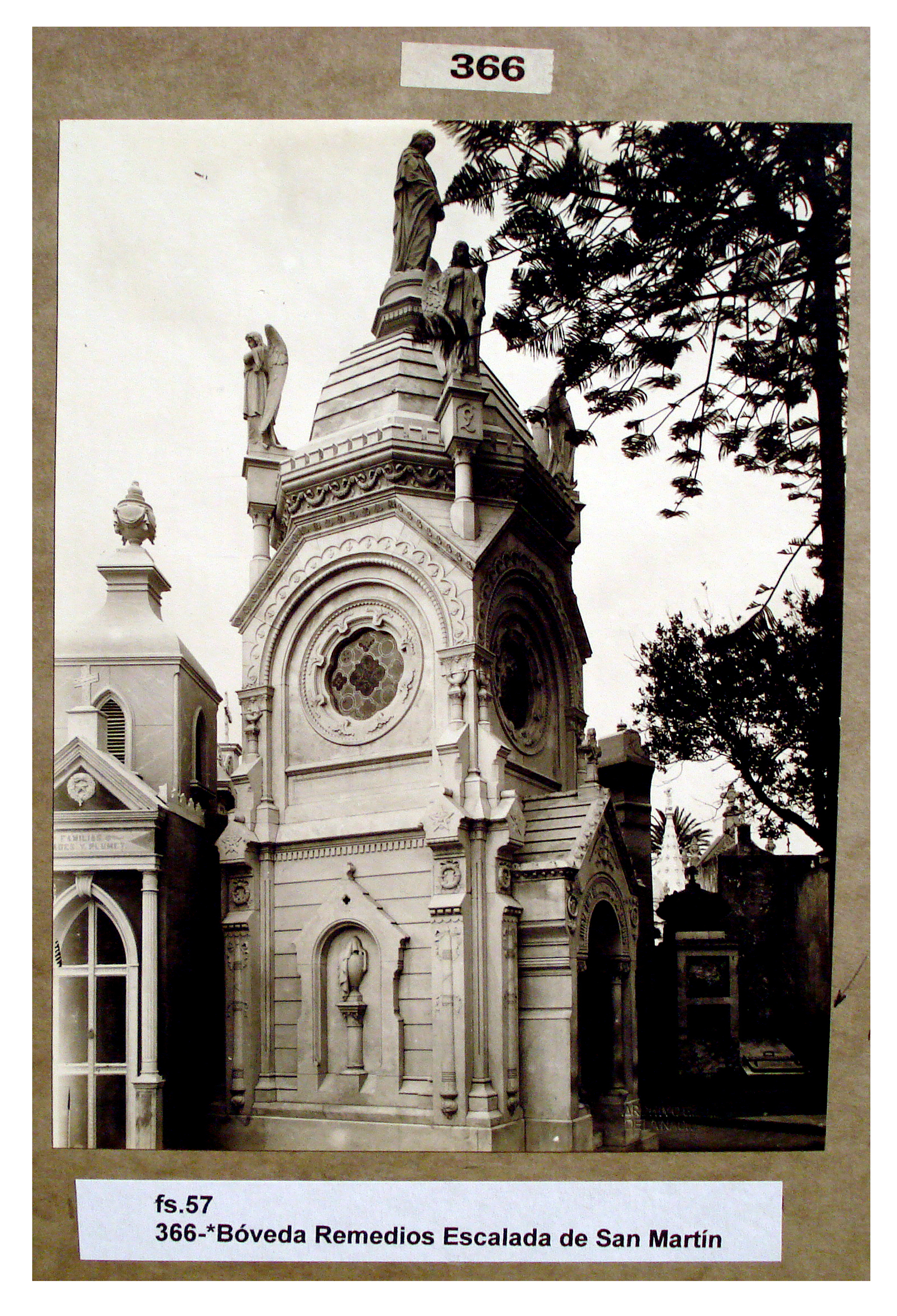 Bóveda de Remedios Escaladas de San Martín