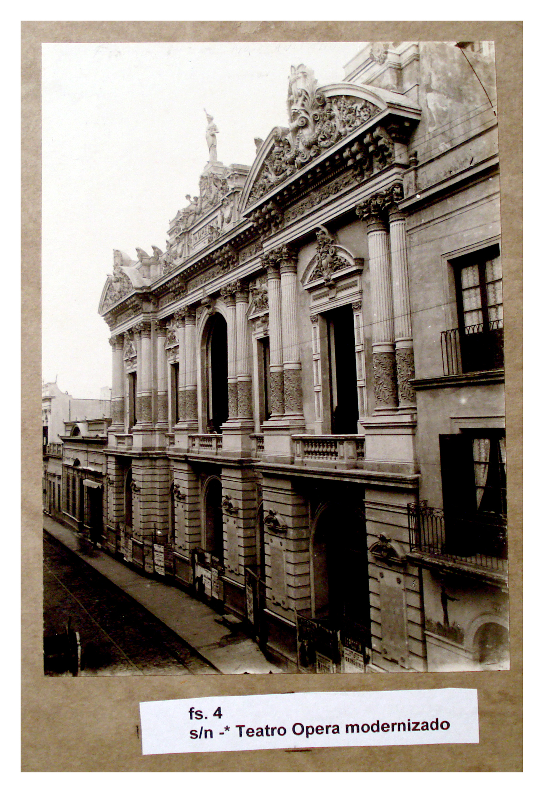 Teatro Ópera modernizado