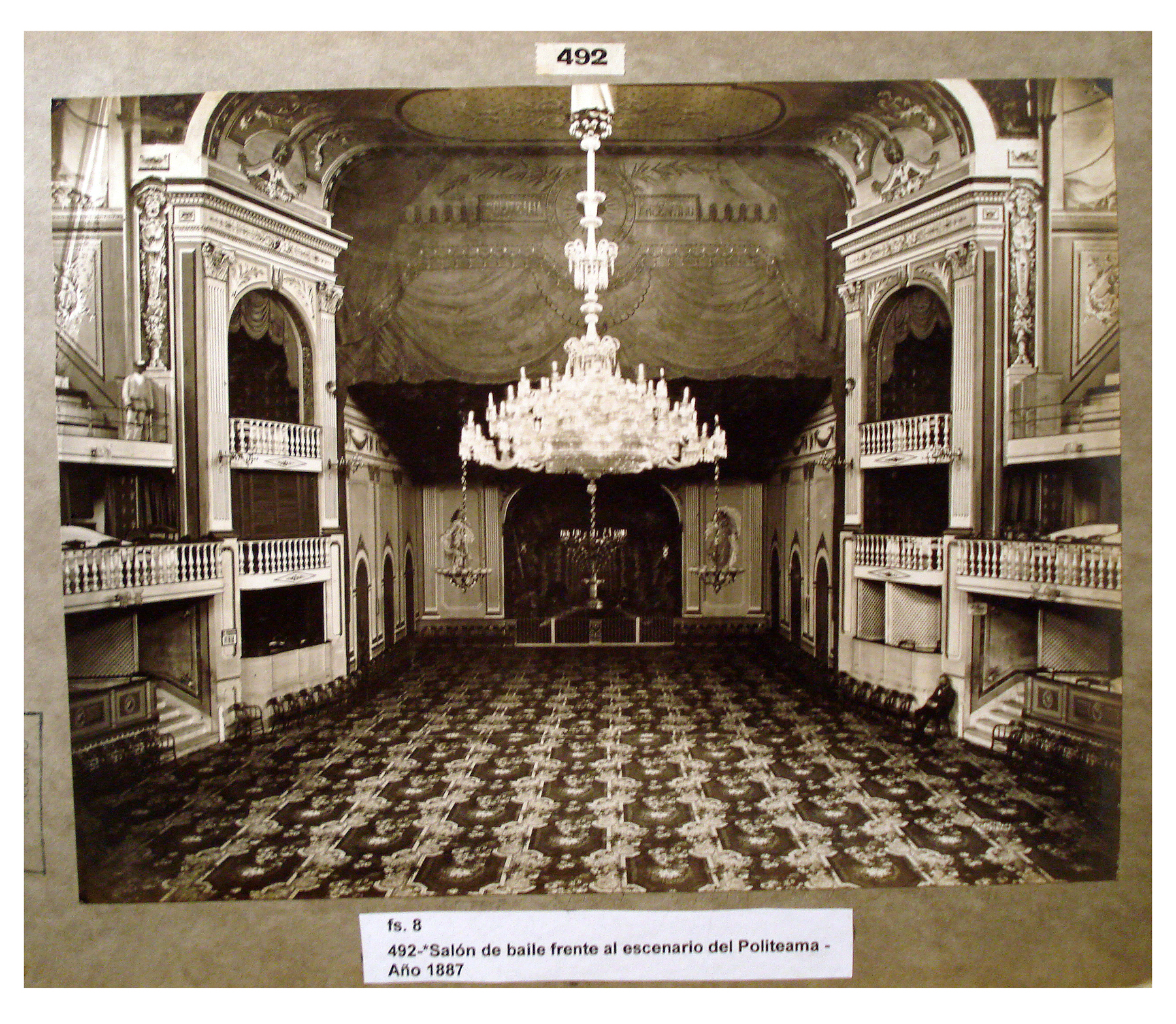 Teatro Politeama como sala de baile