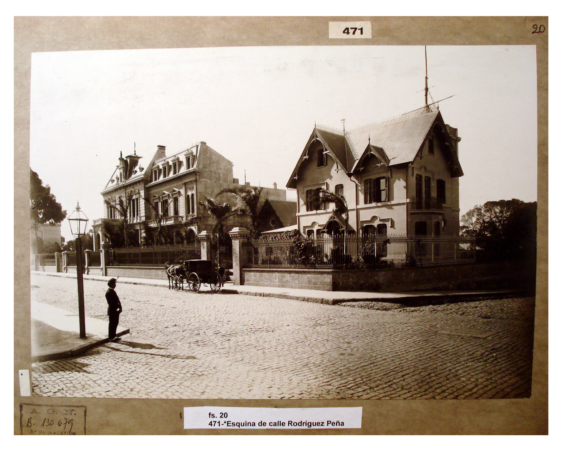 Esquina de calle Rodriguez Peña