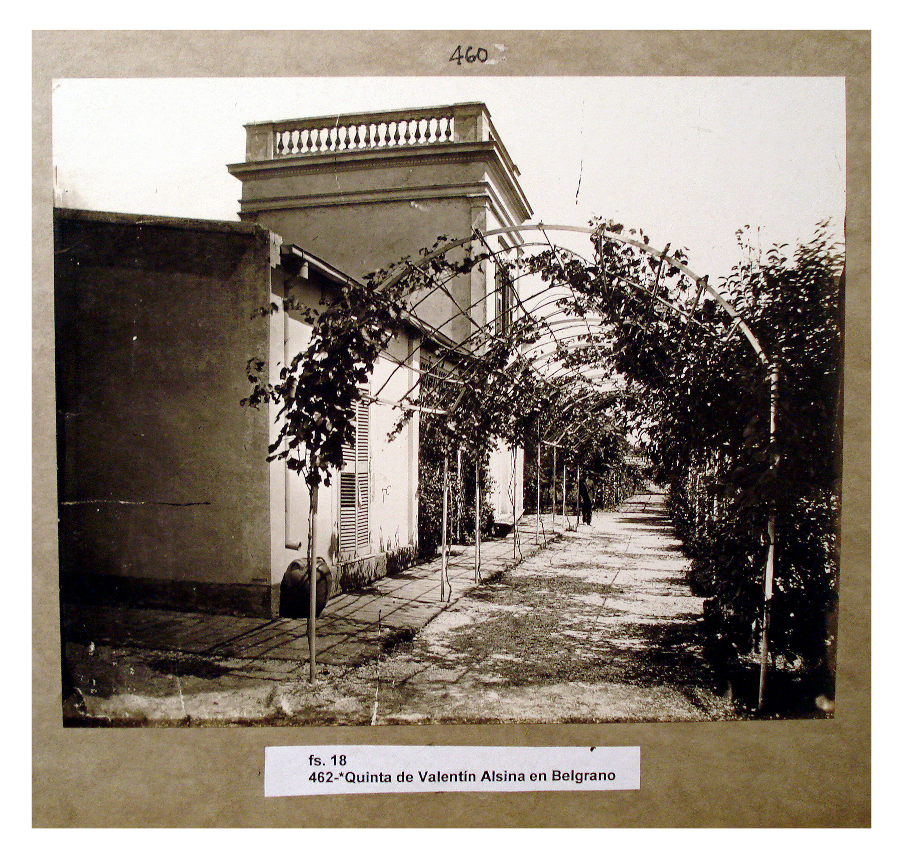 Quinta de Valentín Alsina en Belgrano