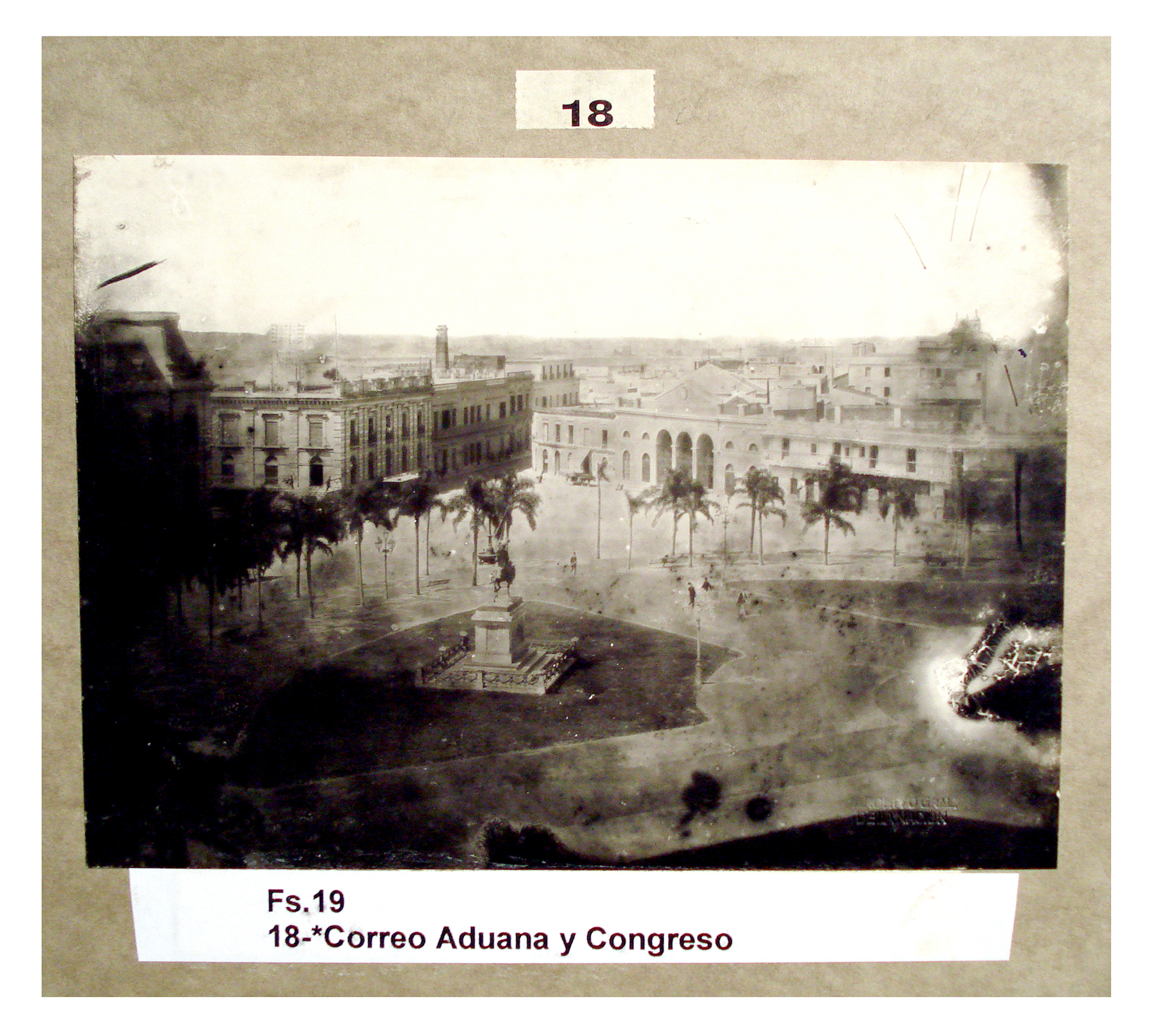Correo, Aduana y Congreso