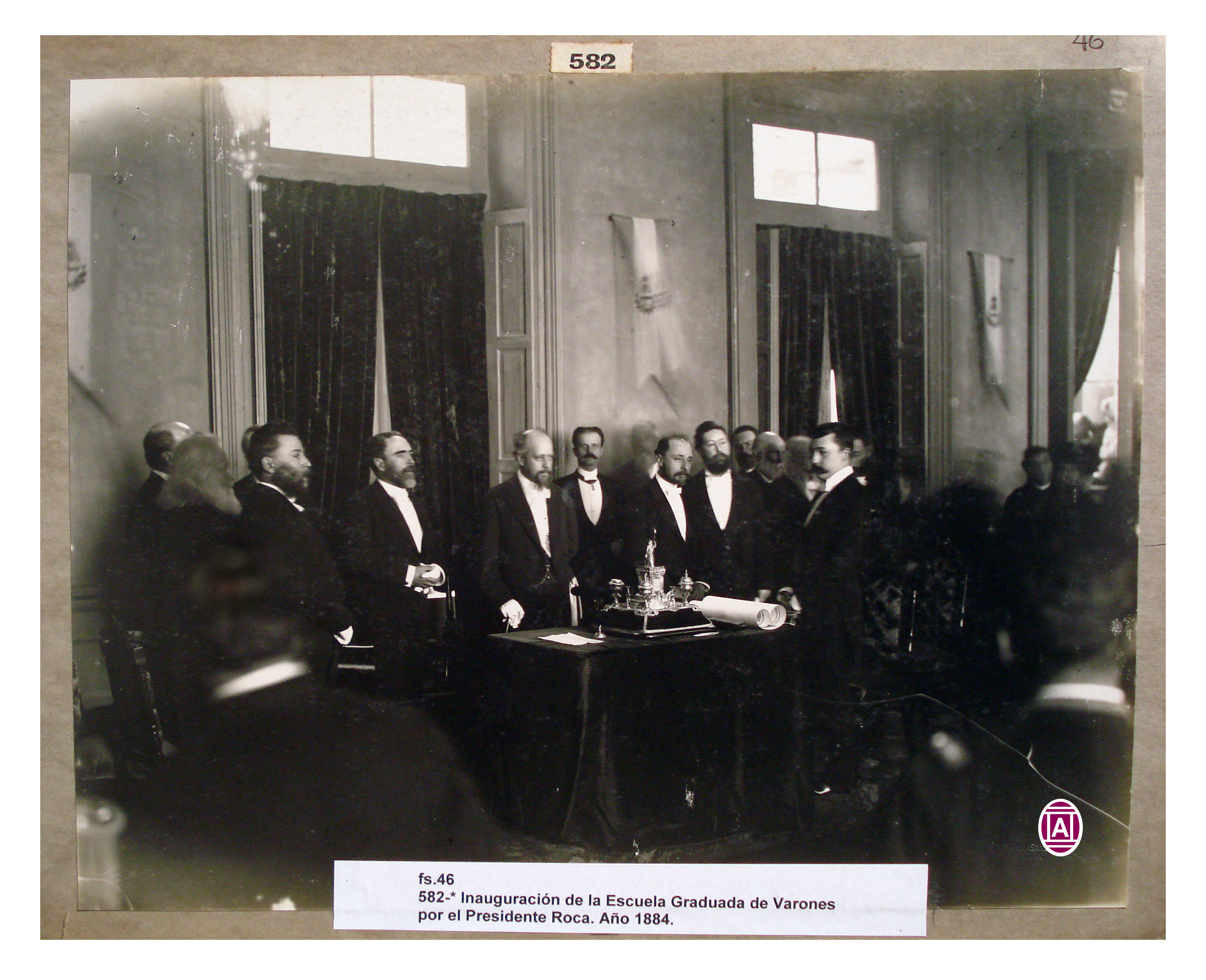 Inauguración de la Escuela Graduada de Varones