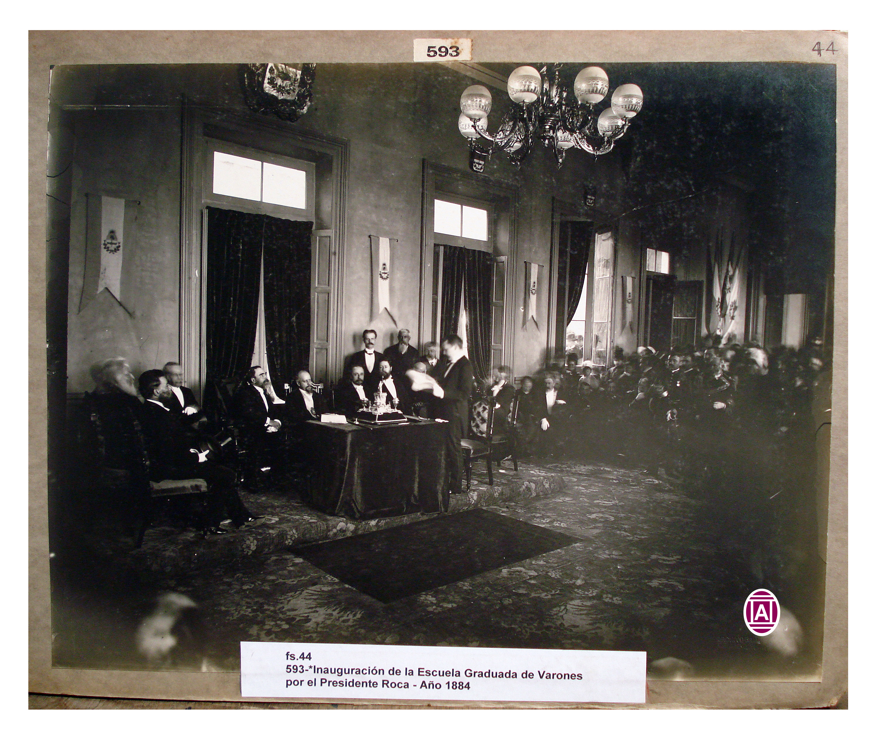 Inauguración de la Escuela Graduada de Varones
