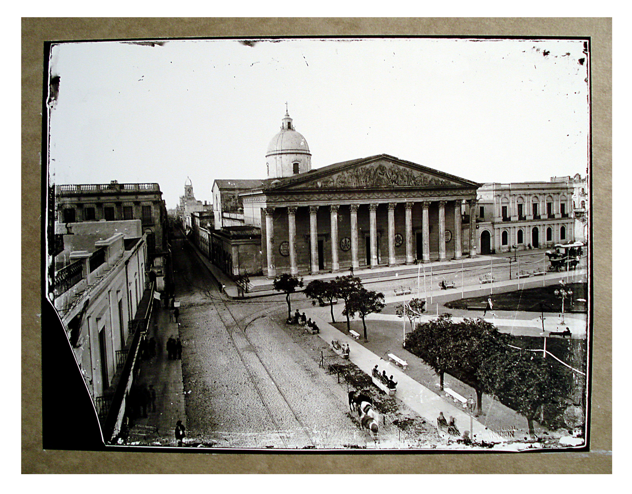 Catedral, Plaza de Mayo y calle San Martín