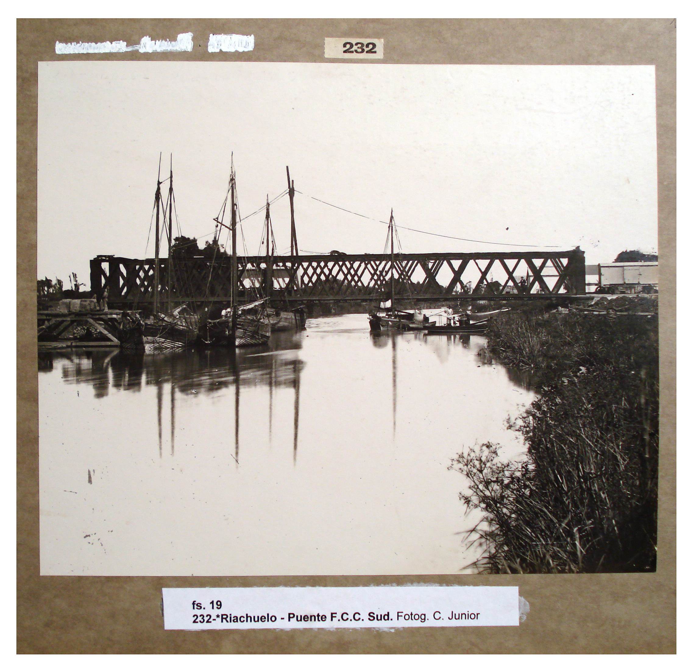Puente en el  Riachuelo