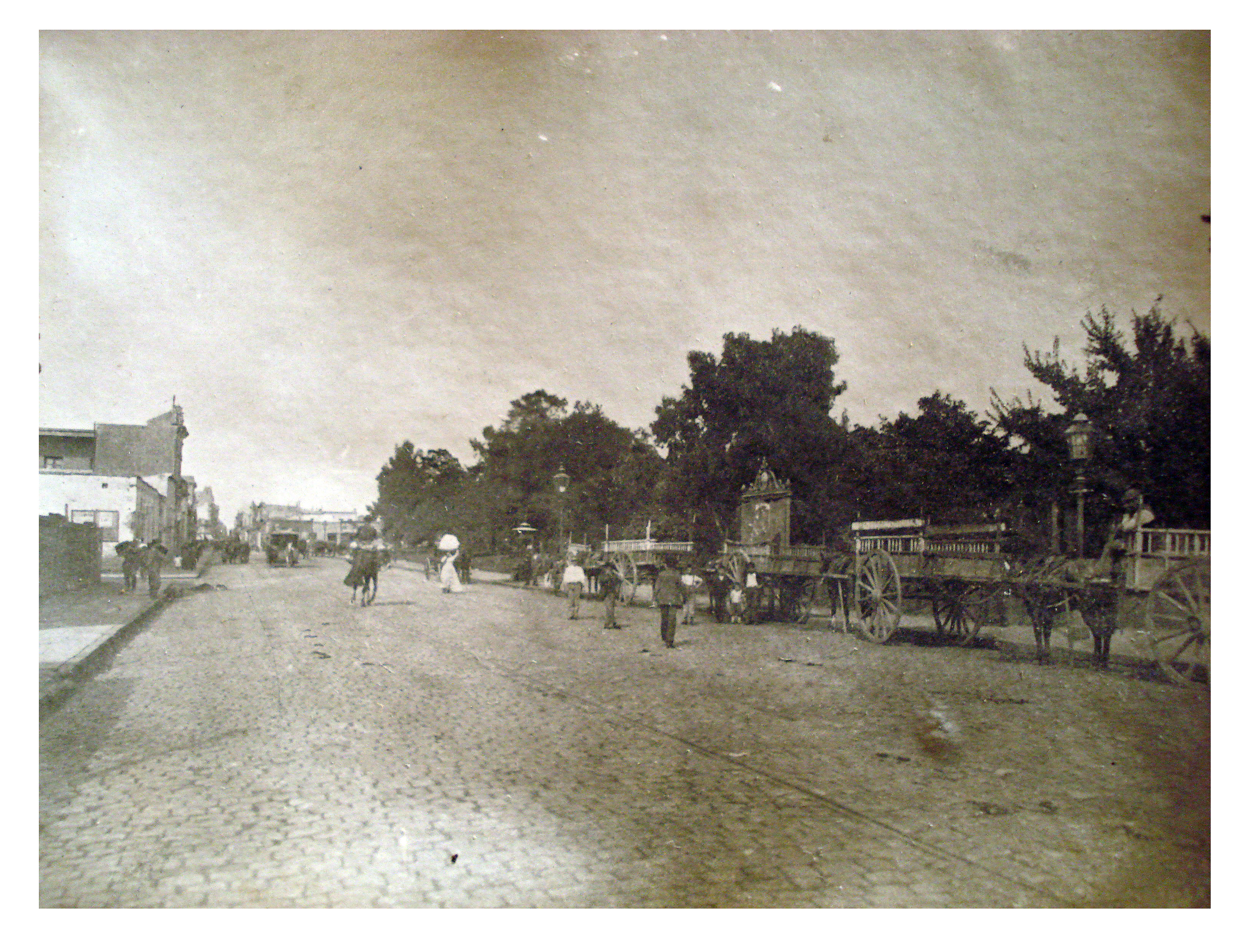 Calle de adoquines