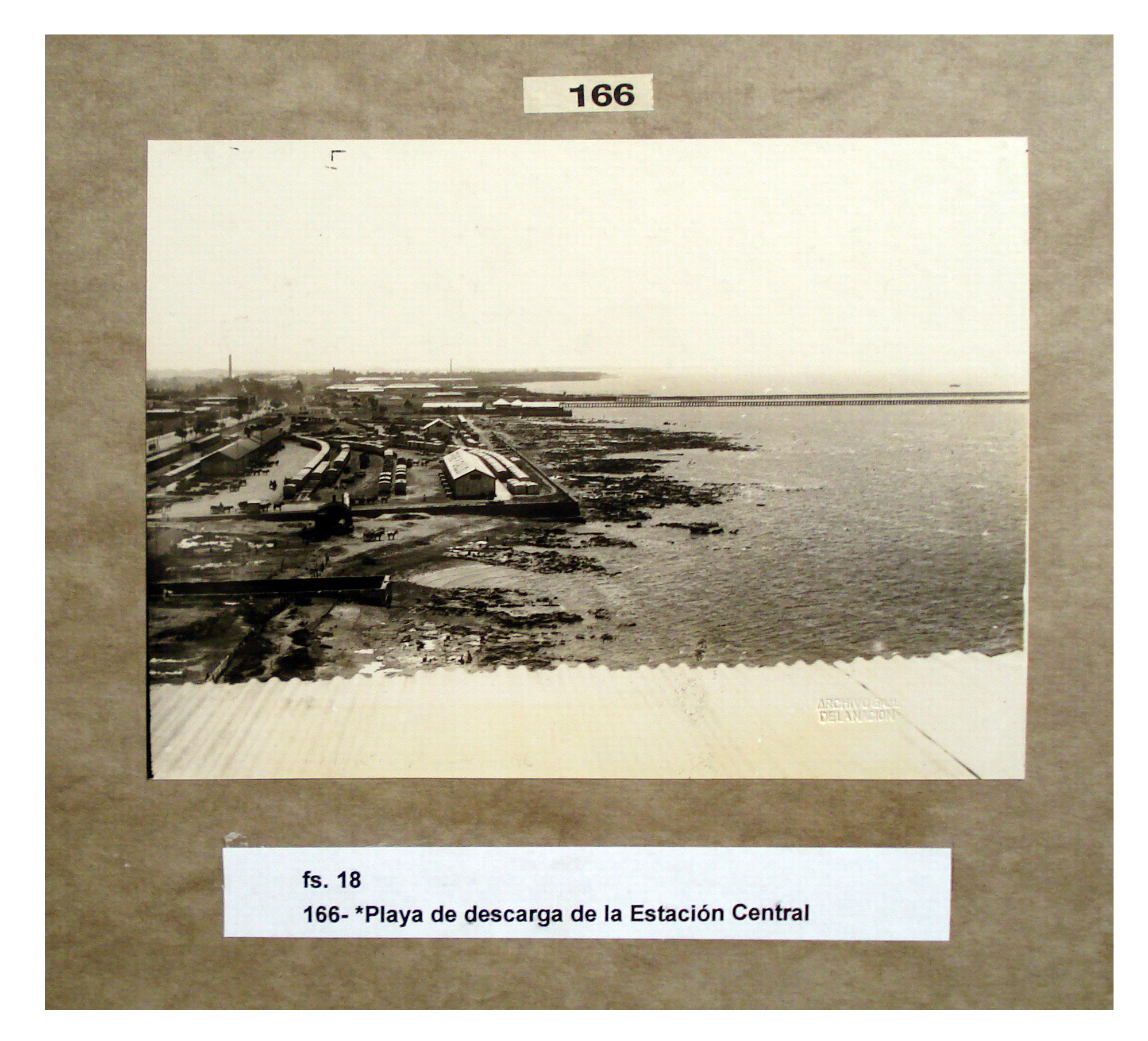 Playa de descarga de la Estación Central