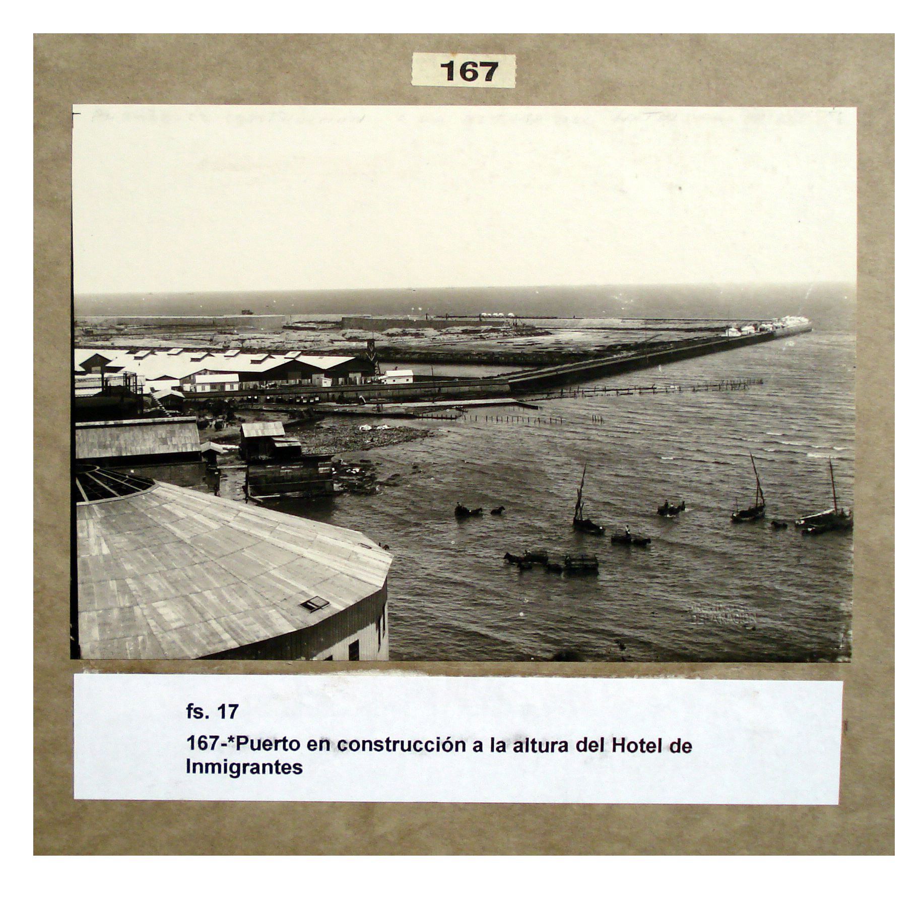 Puerto de Buenos Aires en construcción