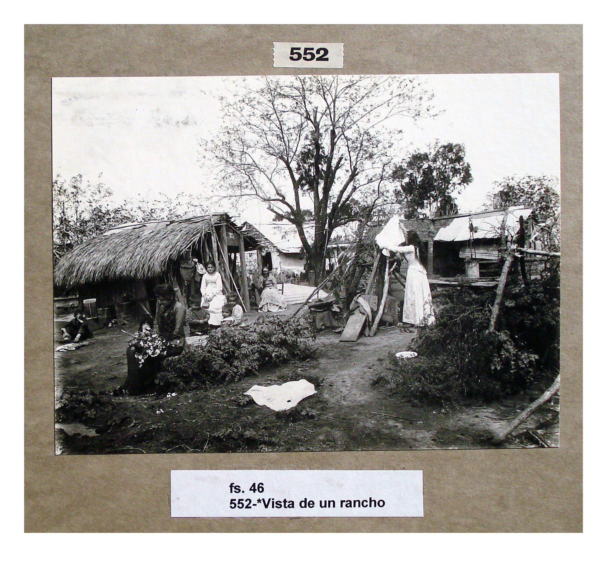 Vista de un rancho