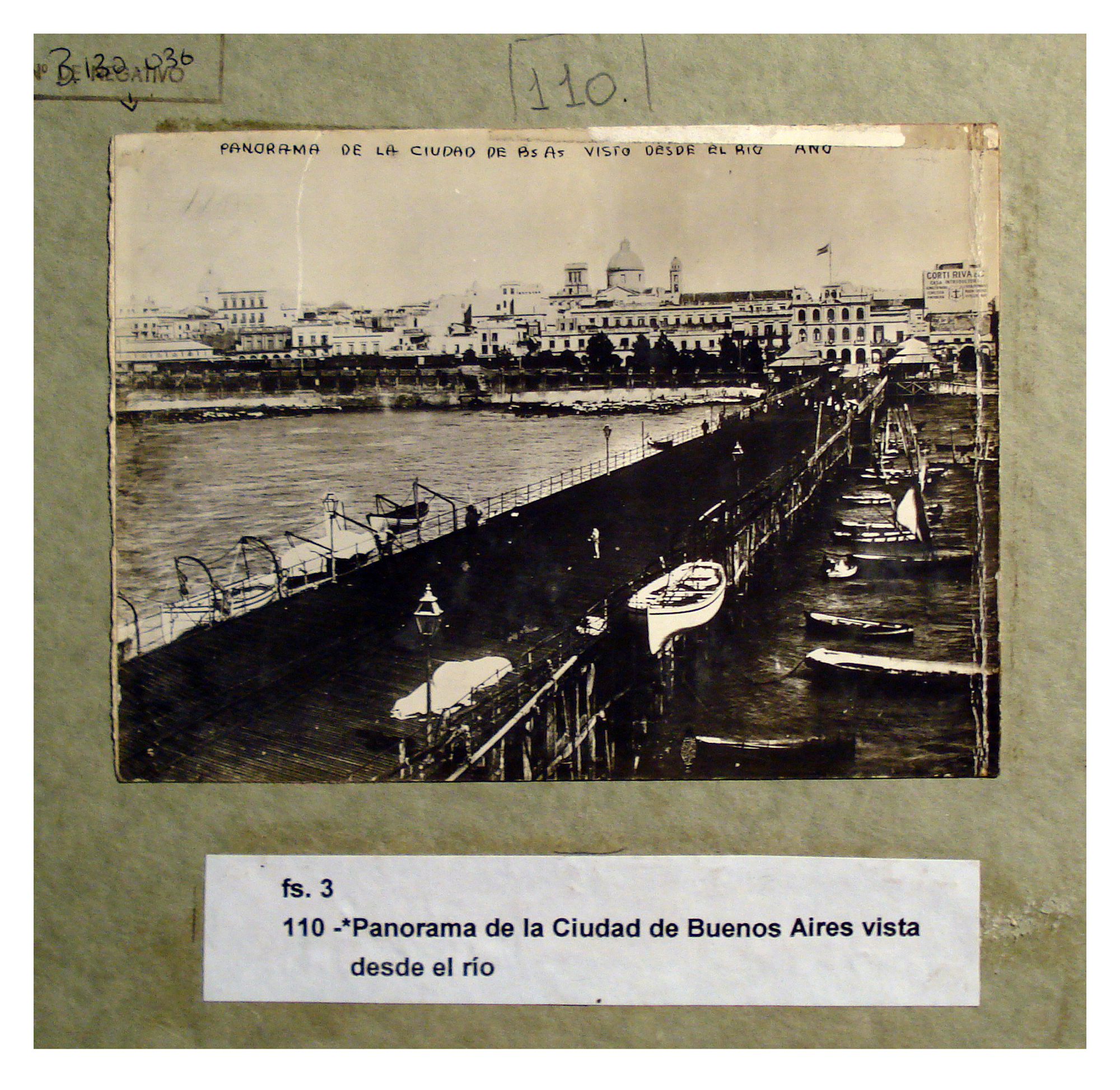 Panorama  de Buenos Aires desde el río
