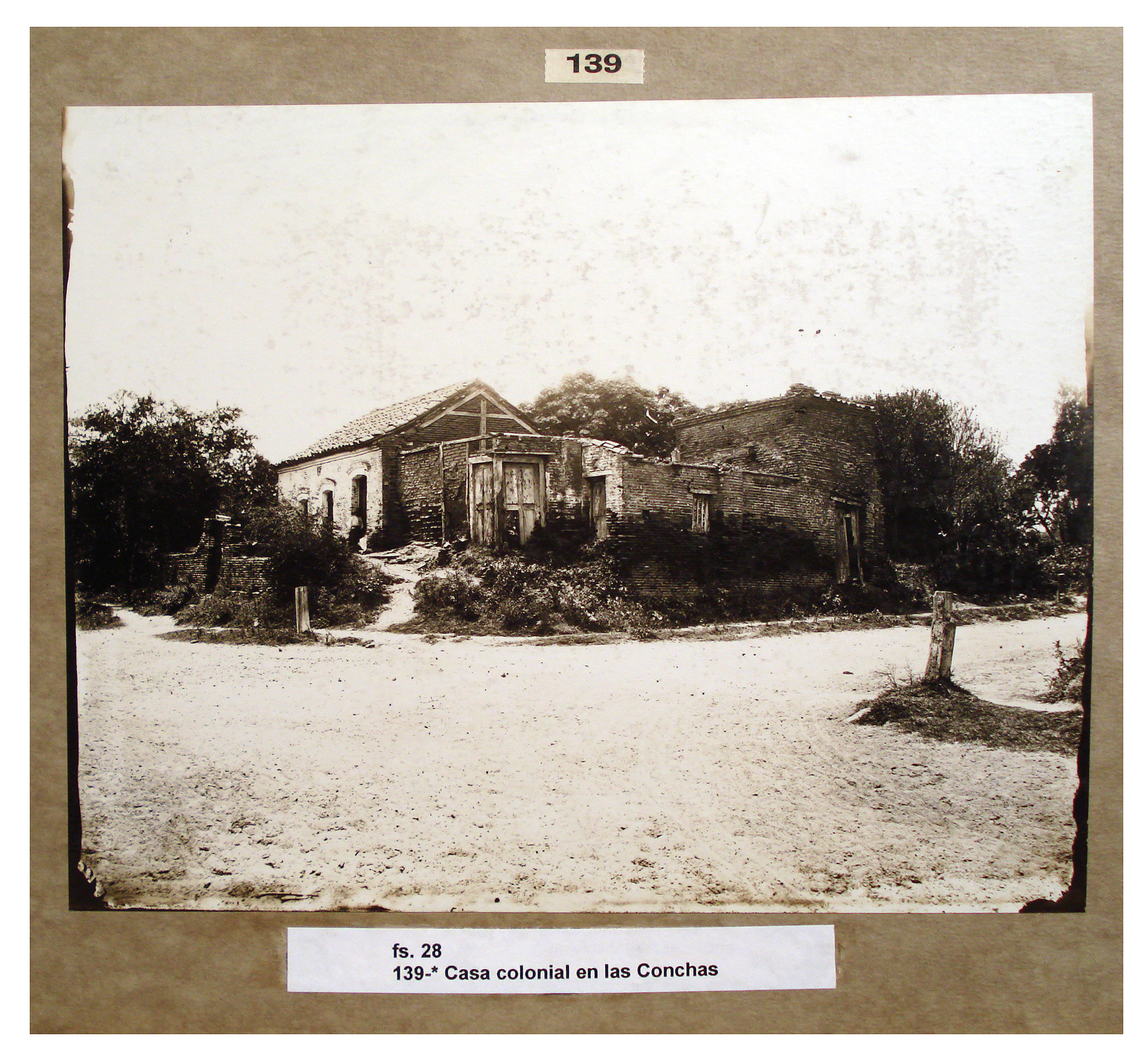 Casa colonial en Las Conchas