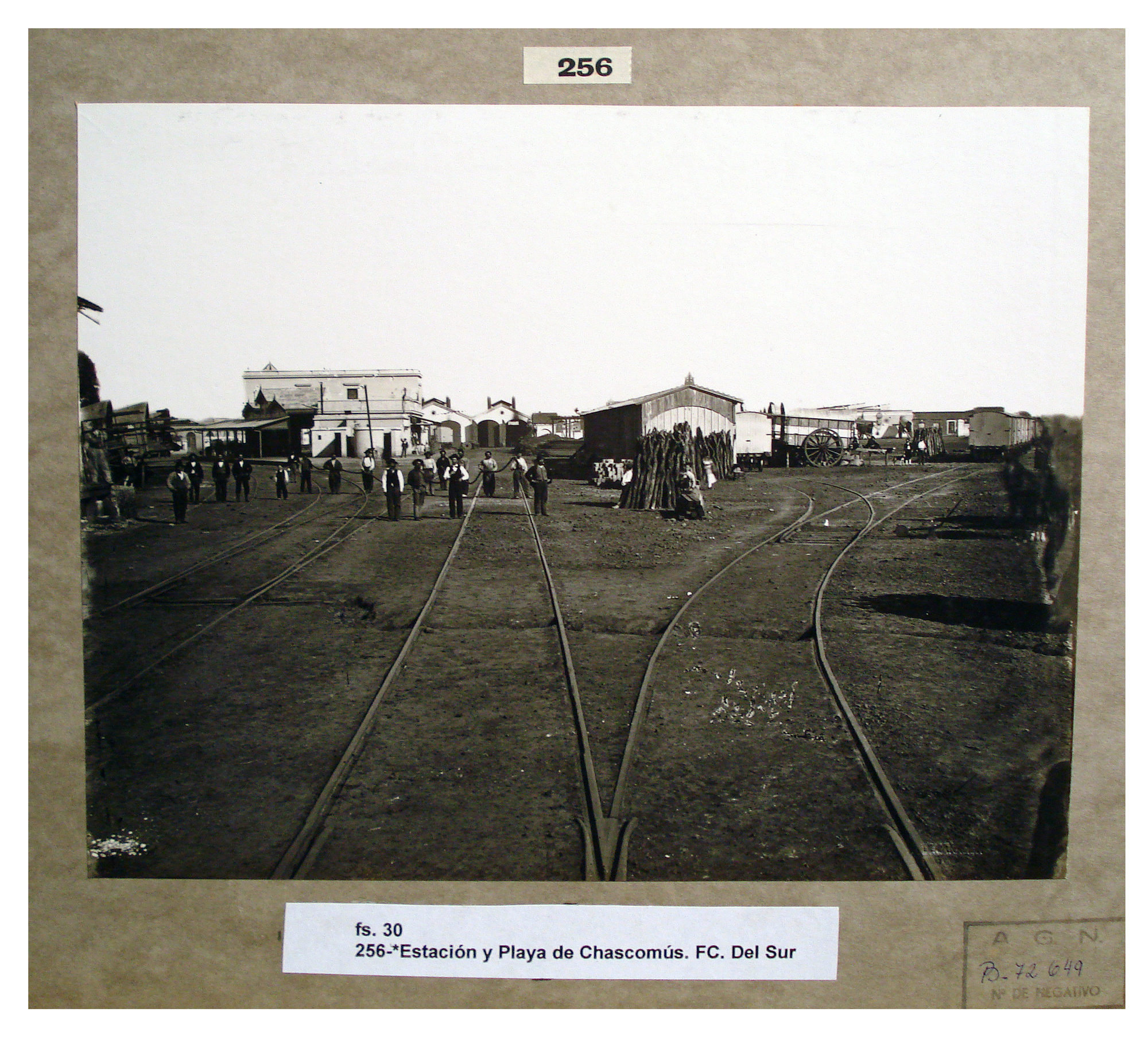 Estación y playa de maniobras de Chascomús