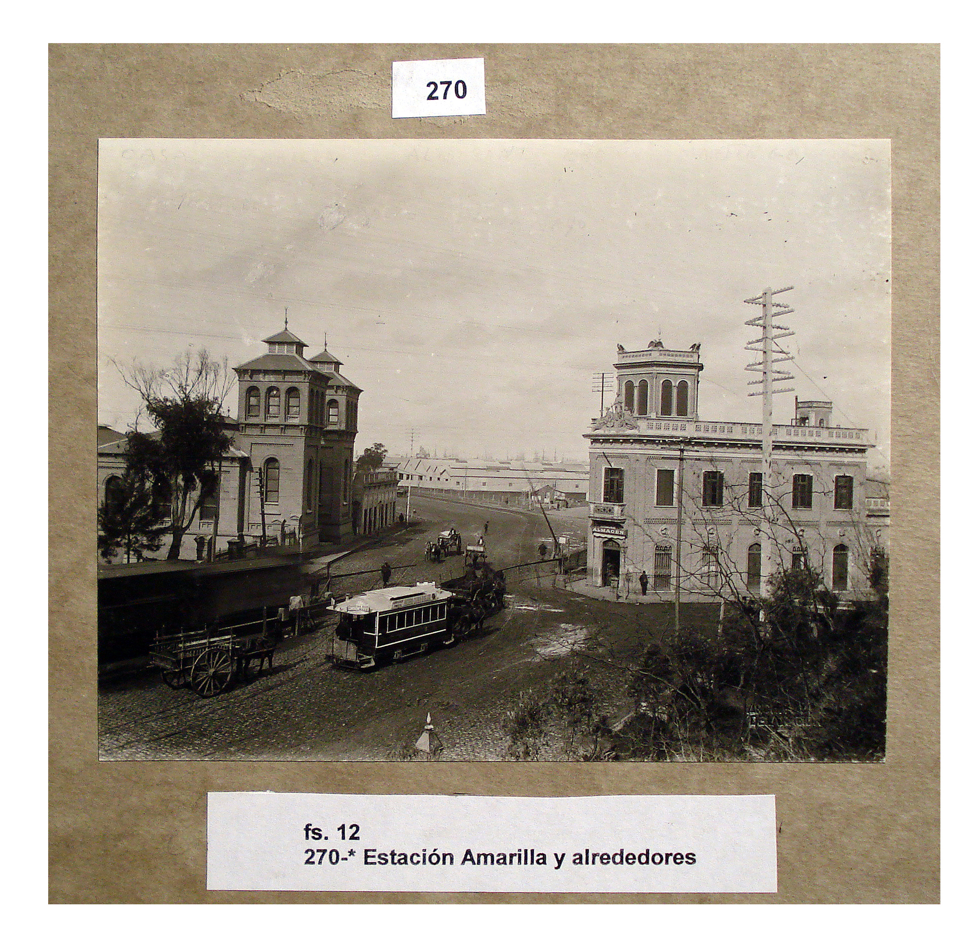 Estación Casa Amarilla y alrededores