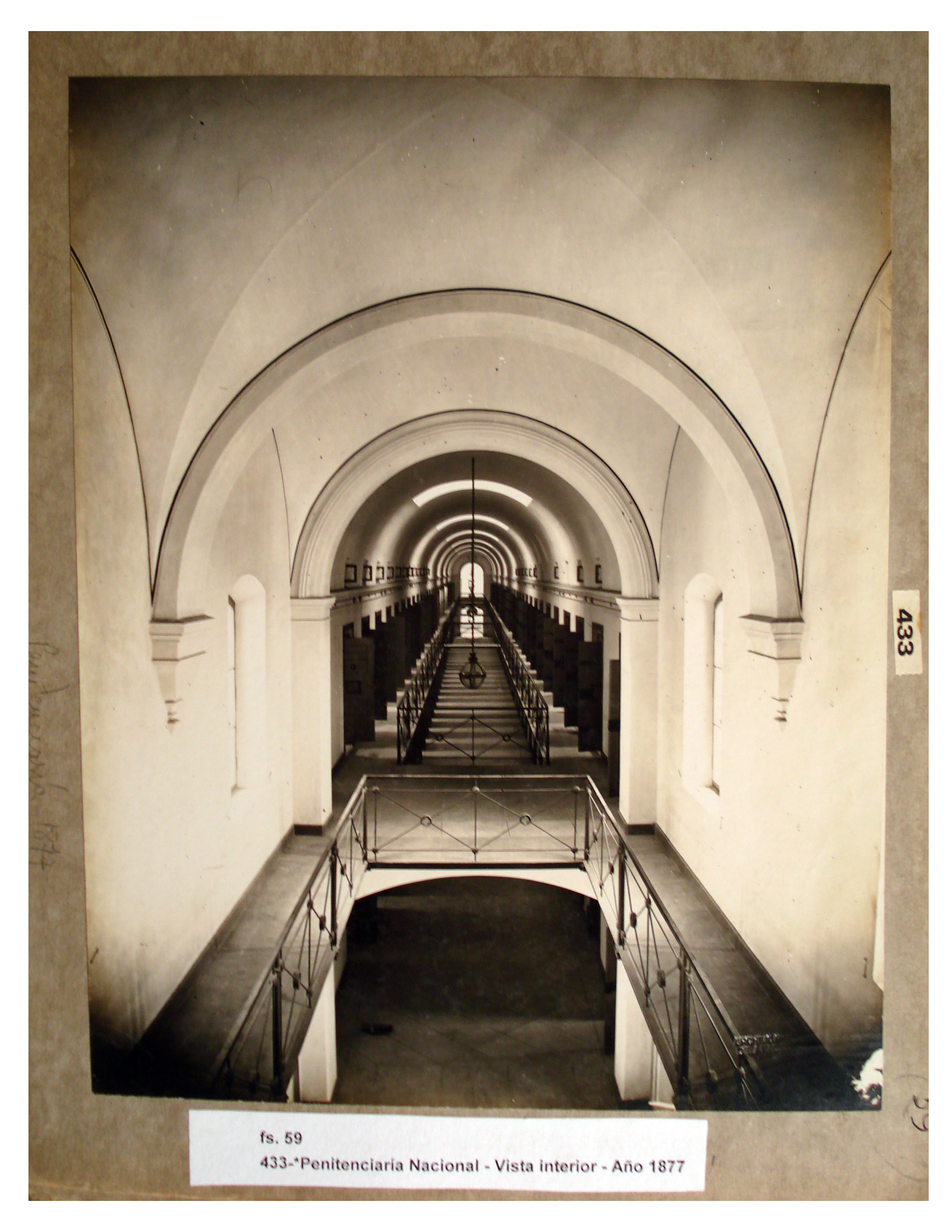 Interior de la Penitenciaría Nacional