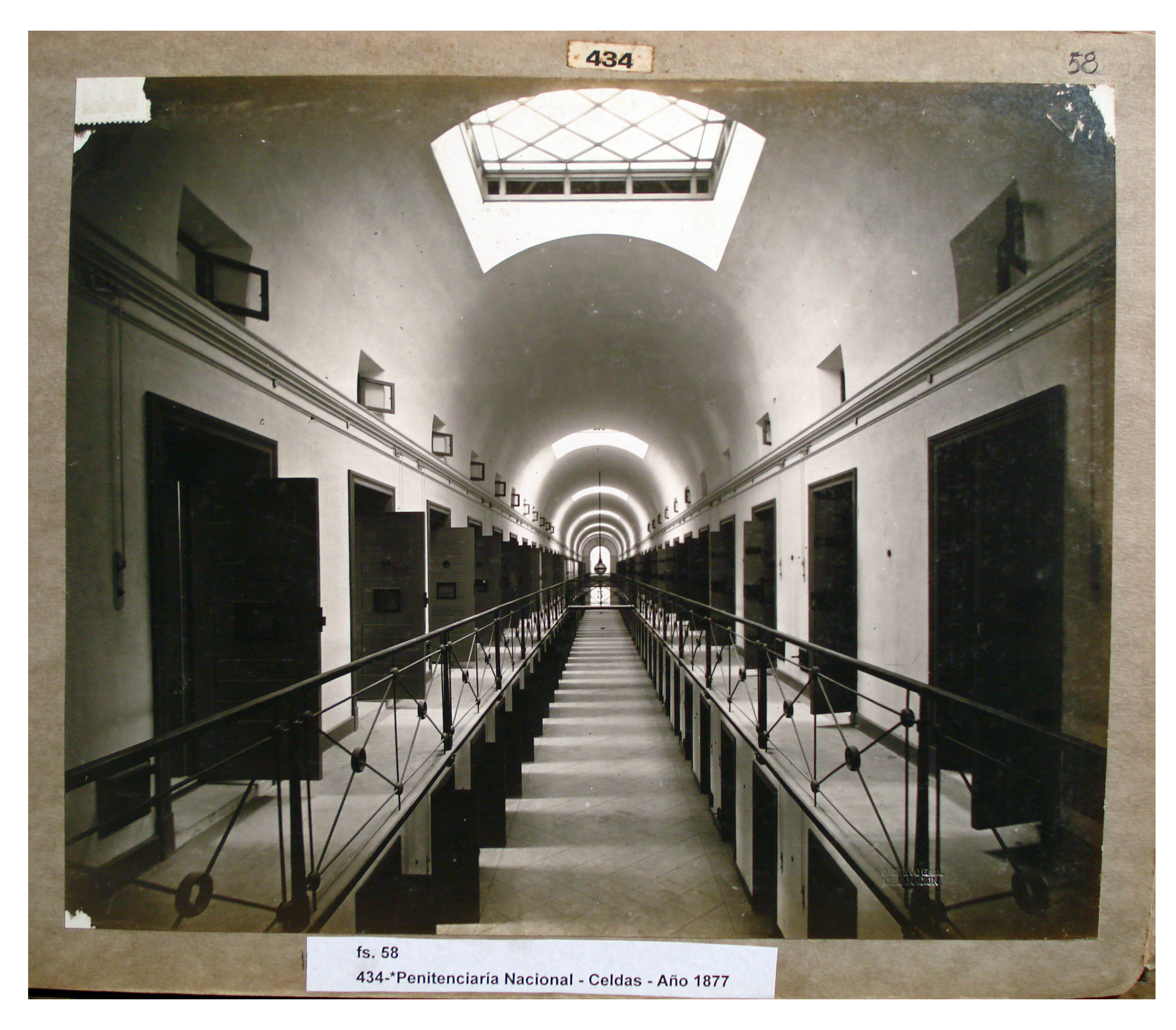 Celdas de la Penitenciaría Nacional