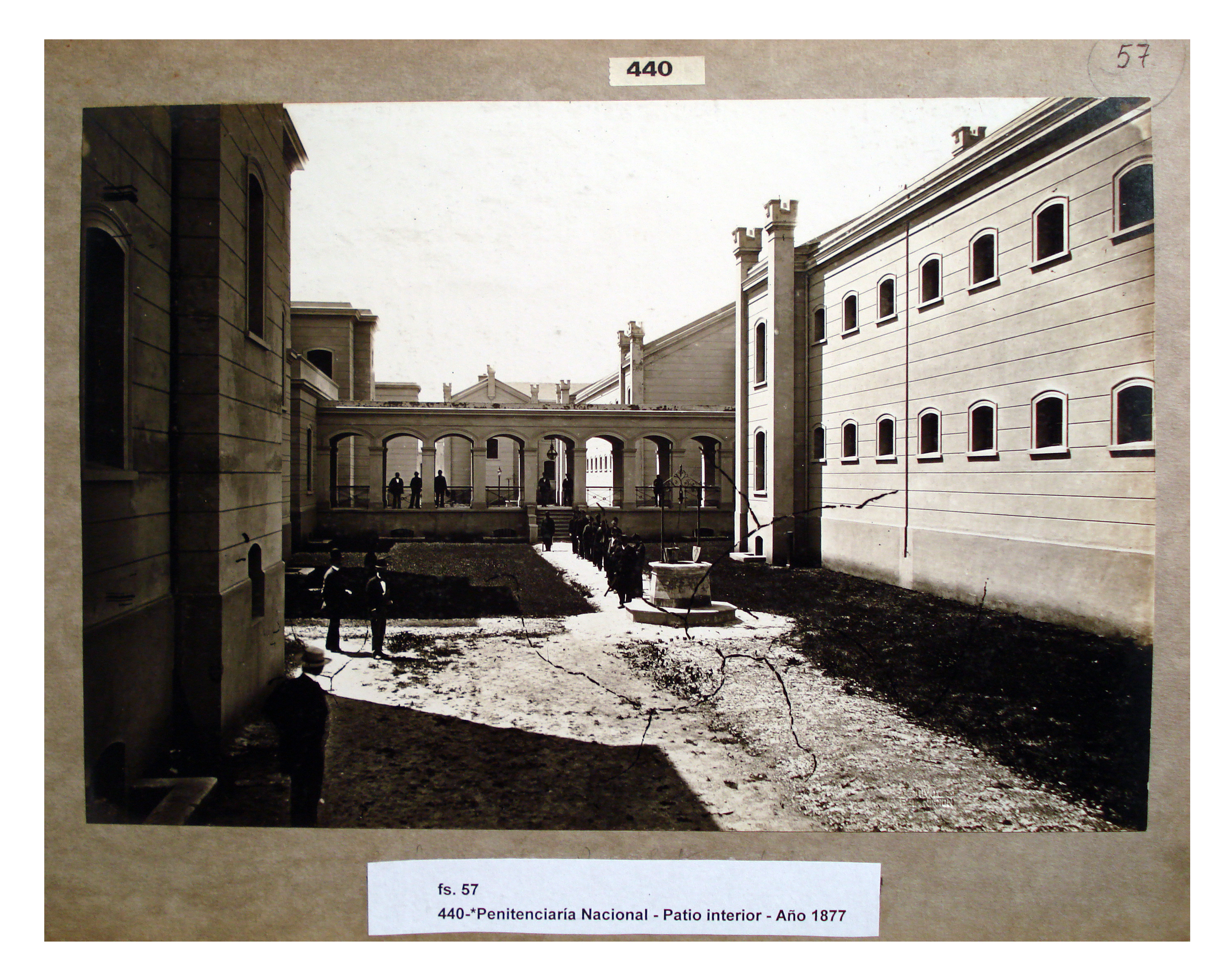 Patio de la Penitenciaría Nacional
