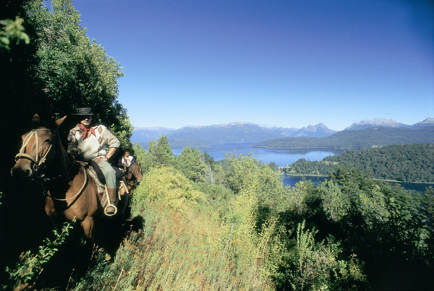 Cabalgata en Villa La Angostura