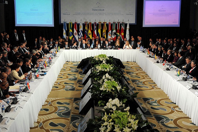 Cumbre de Jefes de Estados del Mercosur y Estados Asociados, Argentina, 2012.