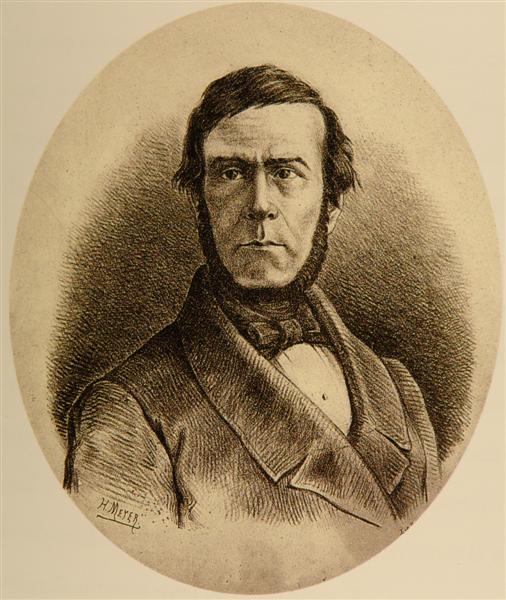 Retrato de Esteban Echeverria
